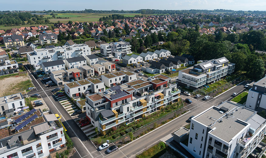 Logement pour tous : l’exemple du quartier de la Scierie à Brumath (67)